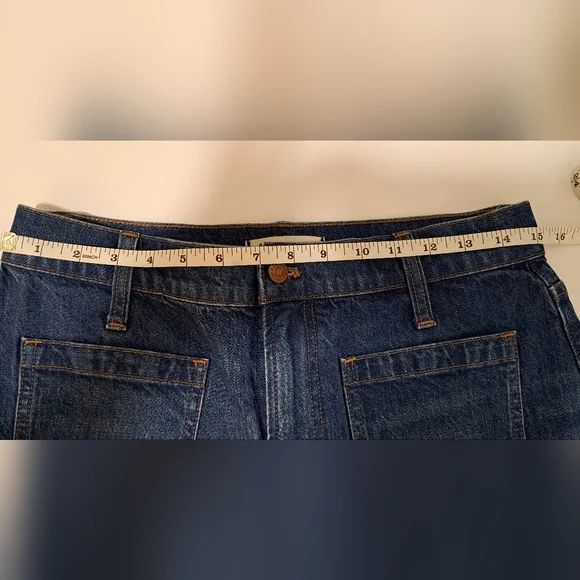 Madewell Perfect Vintage Wide-Leg Jeans Women’s Size 29 Dark Wash - Picture 5 of 6